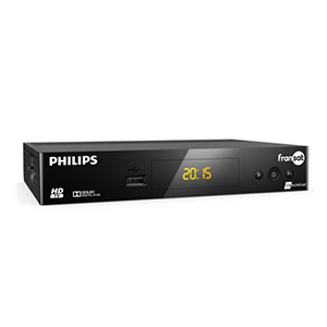  PHILIPS DSR3031F Récepteur TV HD Satellite Fransat Enregistreur USB